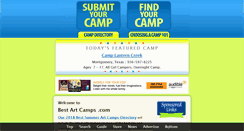 Desktop Screenshot of bestartcamps.com