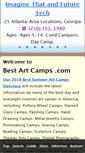 Mobile Screenshot of bestartcamps.com